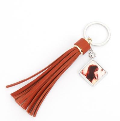 China Wholesale Metal Yinsa SK055 Spot Goods Brown Sublimation Blanks Adjust Key Chain With Long Mug for sale