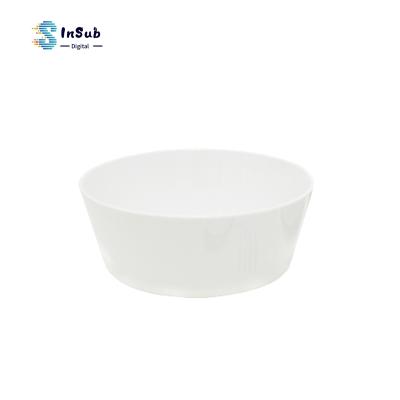 China Stocked Wholesale Custom White Yinsa PB005 Sublimation Masks Plastic Polymer Child Bowl for sale