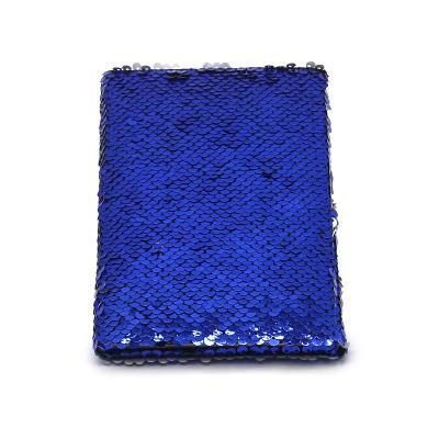 China Sequin NotebookA4 20X30cm Sequin Printed Reversible Notebook Yinsa SN001Custom Color Sublimation Blue Magic Multi Diary Kawaii for sale