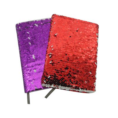 China Yinsa Printed SN001 Customized Custom Red Blank Flip Sequin A4 20X30cm Blank Purple Heat Transfer Heat Transfer Sublimation Notebook Journal 20X30cm for sale