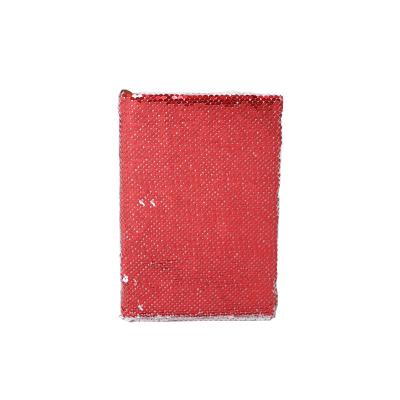 China Yinsa SN001 Hot Selling Glittery Mermaid Series A4 20X30cm Printed Red Glitter Notebook for sale