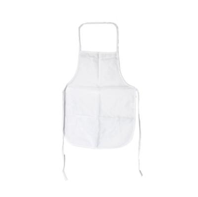 China Yinsa SA001 Solid Blank 70*46cm DIY Cleaning Canvas Sublimation Printing Adult Apron For Housework Cleaning Sublimation Polyester Apron for sale