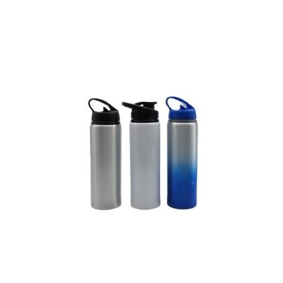 China Yinsa L022 Wholesale New Color Sustainable Water Bottle 600ml Luxury Blue Portable Aluminum Water Bottle Heat Insulation Bottles for sale