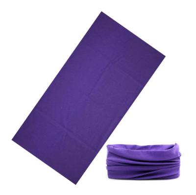 China Yinsa YMZ002 fashion multifunctional custom outdoor blank purple sublimation printed polyester alligator neck cuff seamless cooling scarves for sale