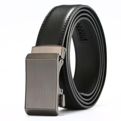 China Fashion comfortable men's buckle automatic men's business casual leather belt factory direct sales for sale