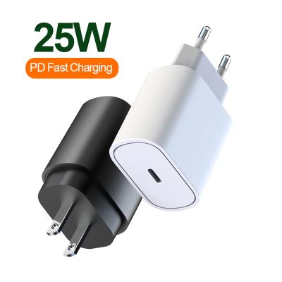 China 25W Durable Palladium Type C Quick USBC Wall Charger Cell Phone Fast Charging Chargers for sale