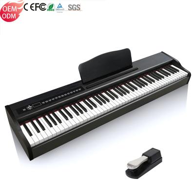 China Digital 88 Digital Electric Piano Keys Musical Instrument Piano Portatil De 88 Teclas for sale