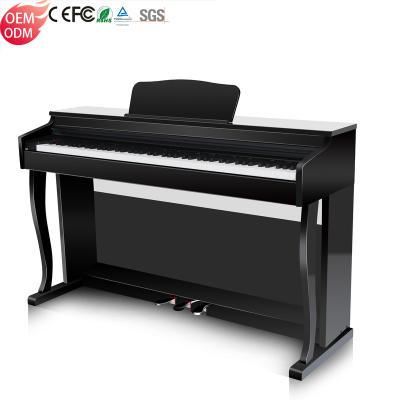 China Professional Digital Keyboard Digital Piano Weighted Keyboard Piano 88 Weighted Painted Piano Music for sale