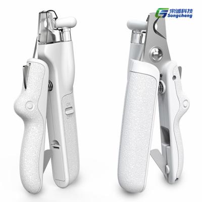 China Hot Selling Pet Nail Clippers Pet Nail Clippers For Dog Nail Trimmer Pet Grooming Tool LED Pet Nail Clippers Stainless Steel With Nail Trimmer case for sale