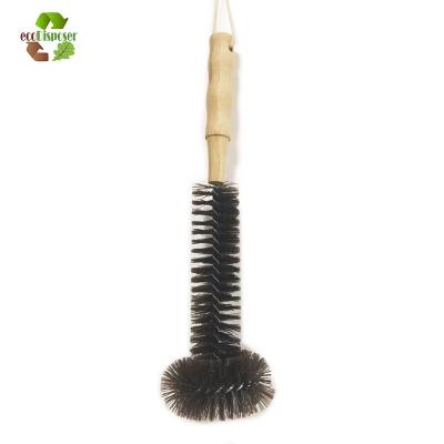 China Flexible Universal Garbage Remover Drain Cleaner Brush Sink Brush Dispenser Cleaning Dispenser Household Sink Cleaning for sale