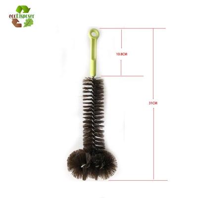 China Flexible Household Drain Garbage Removal Cleaner Sink Cleaning Brush Sink Dispenser Cleaning Brush for sale