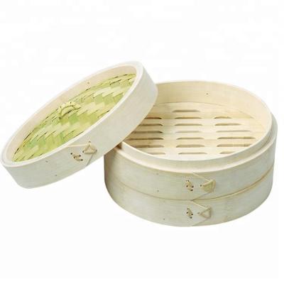 China Sustainable Chinese Bamboo Kitchen Steamer For Cooking Vegetables for sale