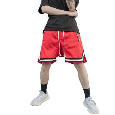 China Antibacterial Mens Basketball Shorts Loose Sport Fit Shorts Custom Basketball Team Shorts For Men for sale