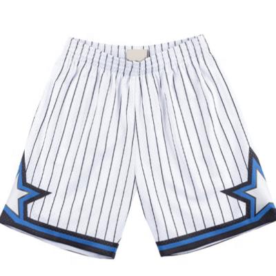 China Antibacterial Hip Hop Shorts Stripe Mens Casual Basketball Sports Shorts Male Streetwear Short Pants Mens Summer for sale