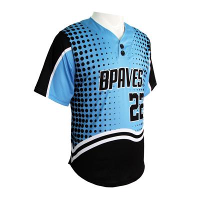 China Custom Sublimated Antibacterial Wear Team Women Men Name Logo Number Printing Sports Baseball Uniform Baseball Jerseys for sale