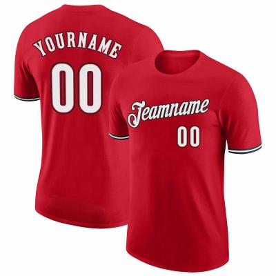 China Antibacterial Custom 100% Polyester Baseball Jersey Shirts for sale