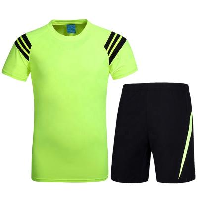 China Football Suit Tank Top Ball Suit Sports T-shirt Basketball Badminton Quick Dry Anti-UV Customized Suit for sale