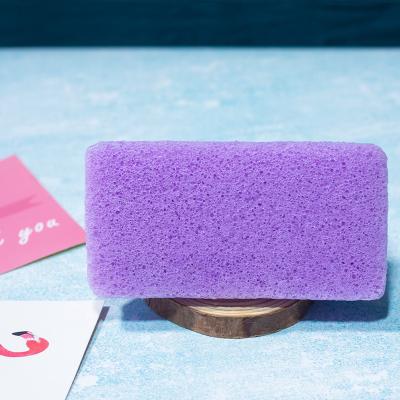 China 100% Natural Wholesale Body Bath Sponge Square Brick Shape Baby Konajc Cleansing Facial Sponge All Natural for sale