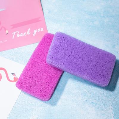 Cina All Natural Konjac Sponge Activated Konjac Body Bamboo Facial Sponge Square Brick Shape Charcoal Sponge Deep Cleansing Exfoliating Skin Care in vendita