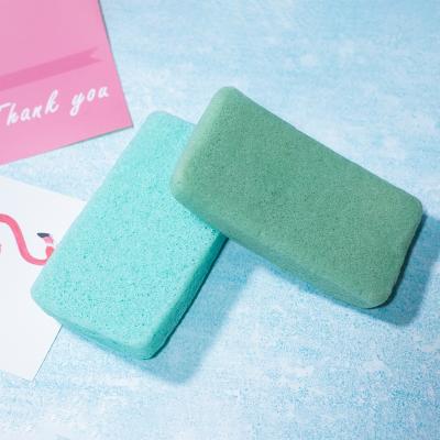 China All Natural Natural Konjac Facial Sponge Soft Cleansing Exfoliate Scrub Charcoal Facial Cleansing Square Brick Shape Sponge for sale