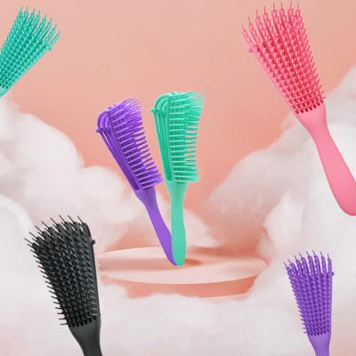 China Eight Claw Waterproof Hot Comb Anti-Static Amazon Massage Comb Hair Brush For Women Eight-claw Comb for sale