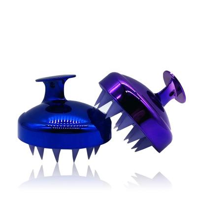 Κίνα Waterproof Shinny The Color Silicone Scrubber Dandruff Brush Silicone Bristle Hair Scalp Massager Head Shampoo Brush προς πώληση