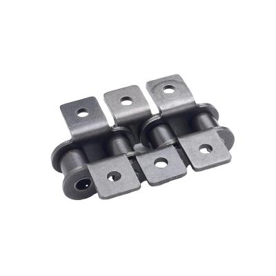 China Equipment Accessories Standard Short Bilateral Pitch Bend Single Hole Conveyor Belt Tender Drive Speed ​​Roller Chain for sale