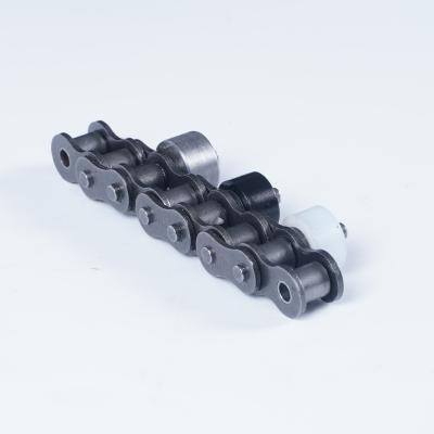 China Industrial Equipment Accessories Single Side Can Add Roller Circulation Rubber Nylon Steel Chain for sale