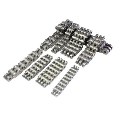 China 4*4 4*6 6*6 8*8 Series Stainless Steel Chains Accessories Equipment Plate Combination Heavy Duty Carbon Steel Sheet Chain for sale