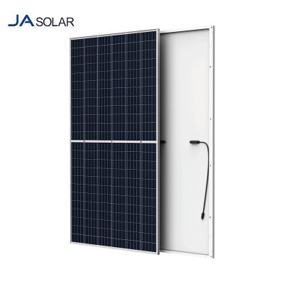 China Ja Solar Panel Price Half Solar Panel 405w 410w 415w Solar Panel 405w 410w 415w Solar Power Systems Home Roof 182mmx182mm for sale