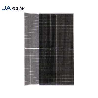 China Solar Panels 460w Perc Half Cell Solar Panel Mono Ja 450 watt 460w 550w solar panel price in us stock 182mmx182mm for sale