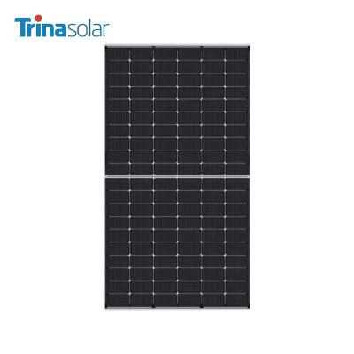 China Price 400w 405w 410w 415w 420w Monocrystalline Black Trina Solar Panel Vertex S Solar Panel Solar Module 182mmx182mm for sale