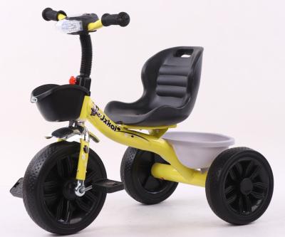 China Cool Light Music Baby Tricycle For Children 3 Wheels Tricycle 2022 New for sale