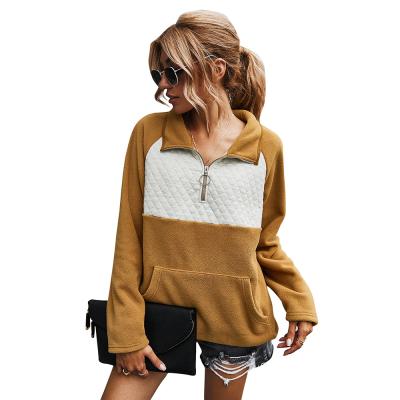 China New Loose Breathable Sweatshirts The Loose Fleece Sweater Women And Fall Breathable Clothing for sale