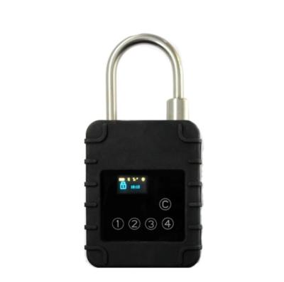 China Latest smart lock GPS padlock is used for cargo tracking container door seal advance alarm illegal opening smart lock 99mm*75mm*41mm for sale