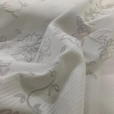 China 100% Polyester Jacquard Flame Retardant Mattress Knitted Fabric for sale