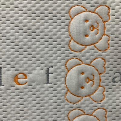 China Flame Retardant Cartoon Bear Pattern Custom Mattress Fabric Ticking for sale