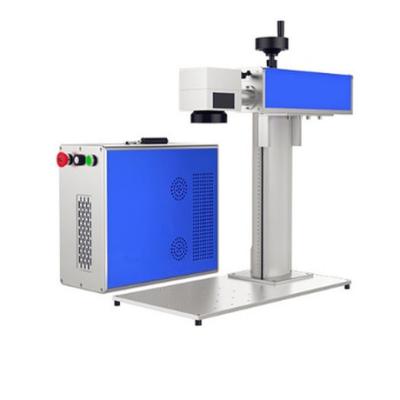 China Factory Sale Direct Fiber Laser Marking Machine 20W Fiber Laser Marking Machine For Metal for sale