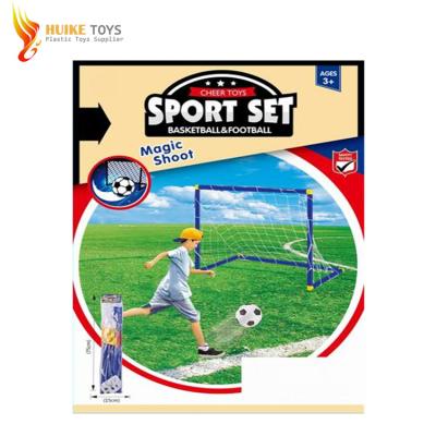 China Outdoor Sport Game China Factory Wholesale Game Set Portable Plastic Soccer Ball Sport Toy for sale