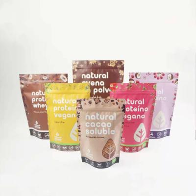 China Food Stand Up Pouch Customized Matte Plastic Aluminum Foil Stand Printed Customized Printed Up Pouch Packaging Bag for sale