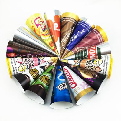 China Disposable Calippo Ice Cream Tube Disposable Paper Cup for sale