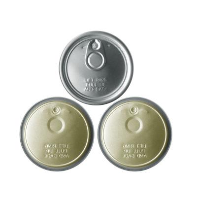 China Child Safe Manufacturing Tin Foil Lid Easy Peel Off Easy Open End Lid Tin Foil Easy Open End Cover Customize Logo Customized Factory Price Hot 03 for sale