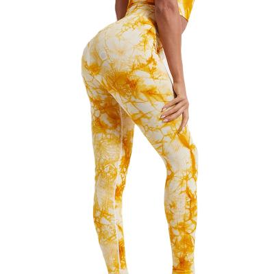 China High Quality Breathable High Quality Seamless Active Wear Women Waist New Product Buttery Soft Butter Leggings Active Texture Leggings for sale