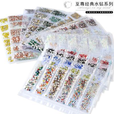 China Nail Art Crystal Stones Finger Nail Art Rhinestones Nail Art Decorations Hot Sale Diy 3D Charm Nail Design SS4-SS16 Customize OEM Diamond for sale