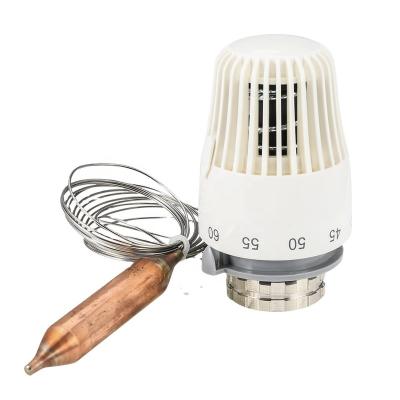 China Modern capillary automatic thermostatic radiator valve head for sale