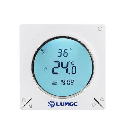 China Modern Heat Air Conditioner Digital Tuya Wifi Cool Home Wireless Thermostat For Floor Heating Pipe Mixing Valve for sale