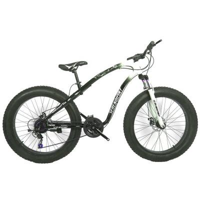 China Newest factory price sports 21speed 26 inch fat tire snow bike for cool man beach bicycle cycle OEM for sale