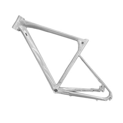 China Road Bicycle Manufacturers Customize 700C Road Frame Gravel Aluminum Alloy Bicycle Main Component Frame for sale