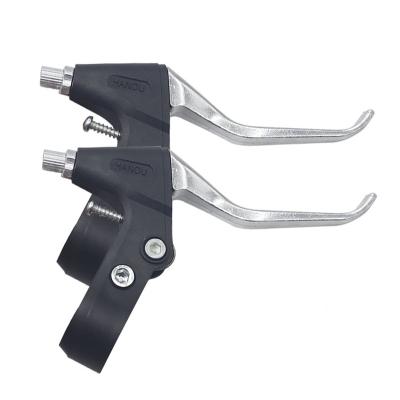 China Wholesale Cheap Mountain Bikes Bicycle Disc Brake Pad Semi-aluminum Alloy Handbrake Bicycle Accessories Levers for sale