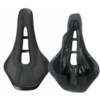 China Ultralight High Quality Road Bike Bicycle Saddle Carbon Fiber Seat Cushion Cavity Lightweight Bike Parts Seat Saddle for sale